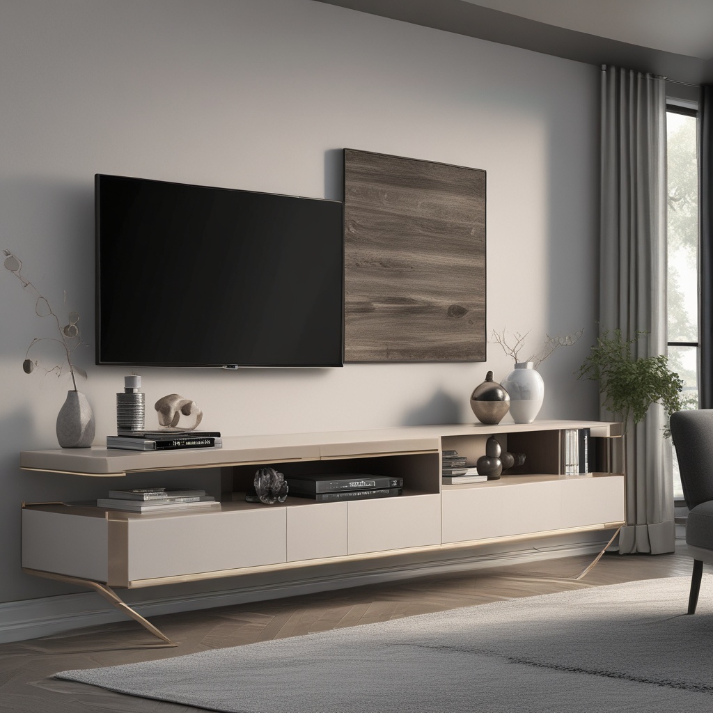 Luxury modern TV unit