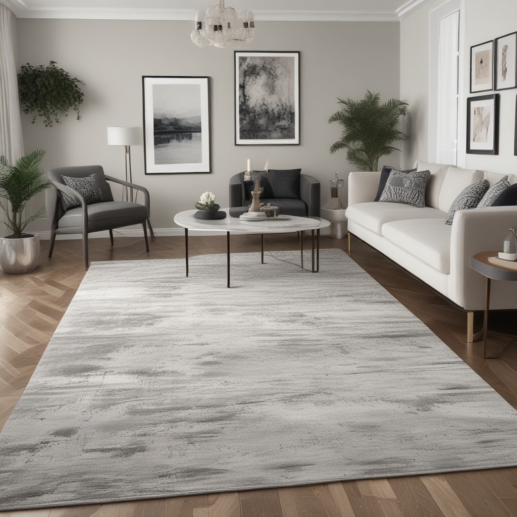 Luxury modern rug
